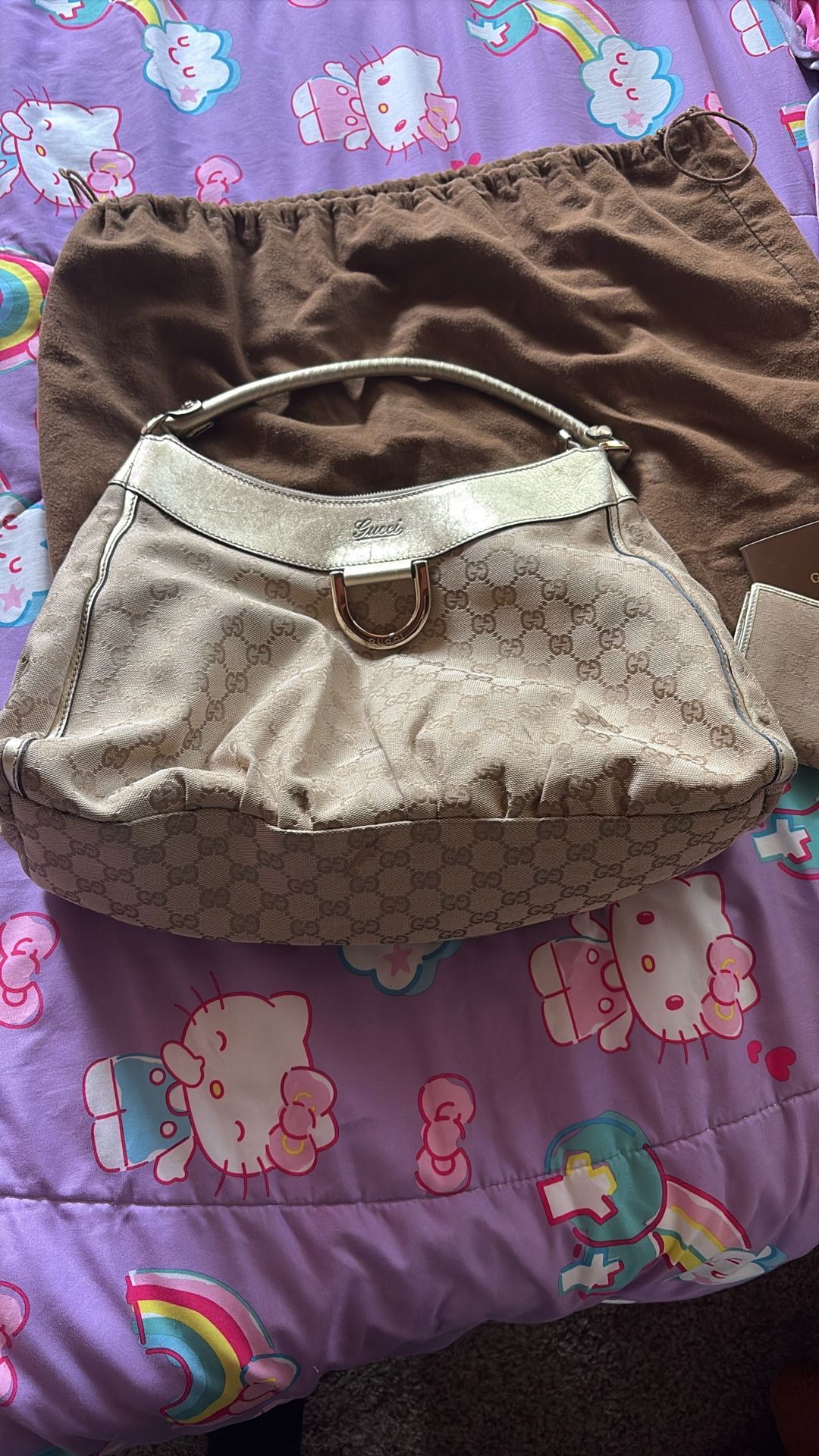 Vintage Gucci Purse And Wallet 