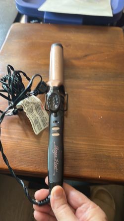 Curling Iron with Rose Gold Barrel