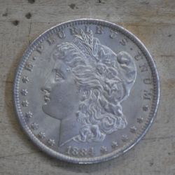 1884-O $1 Morgan Silver Dollar. GOOD CONDITION. 