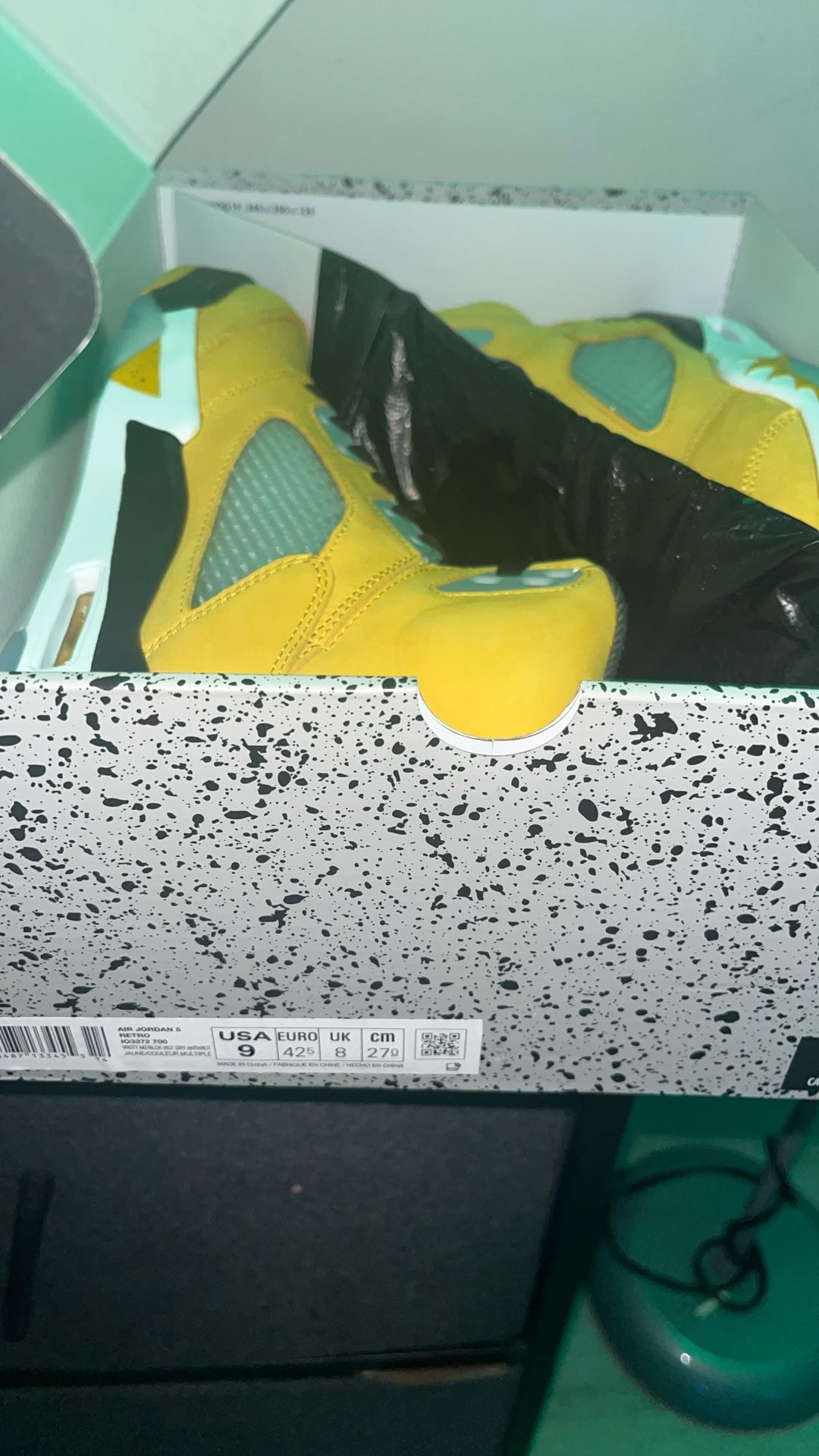 Air Jordan 5 T23 Tokyo Retro Sz 9