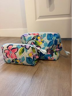 Makeup/Toiletry Bags- Vera Bradley Matching Set