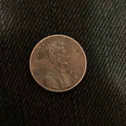 1983 D Mint Error Penny