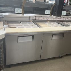 True Refrigerator Open Unit