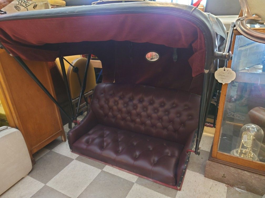Antique Carriage Seat