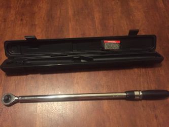 50-250ft. Lbs 1/2 in drive torque wrench