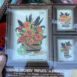 Crewel Embroidery Set