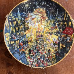 Franklin mint heirloom collection  Cat For plates  By Bill bell
