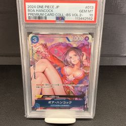Boa Hancock Japanese PSA 10