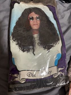 Disco Jockey Costume Wig