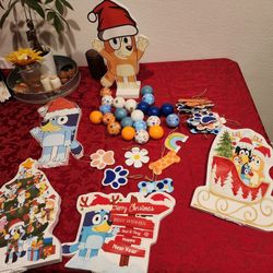 Bluey Christmas Decorations 