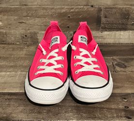 Pink 9.5 women’s Converse Chuck Taylor All-Star Shoreline knit preowned shoes
