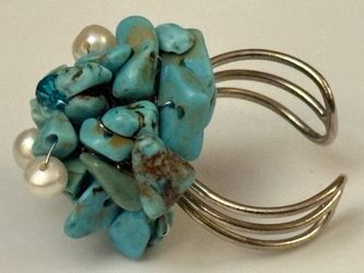 Turquoise  stone Ring