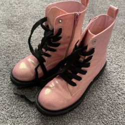 Girls Pink Boots