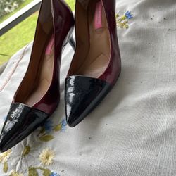 Two Tone Leather Shoes By Mizrahi !! 