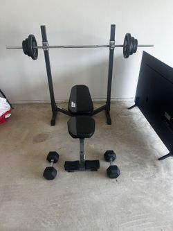 Weight bench excellent condition