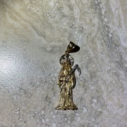 Santa Muerte Pendant 