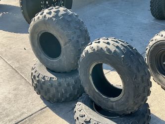 Dunlop atv tires 22x10-9 rear 22x7-10  Honda Yamaha Suzuki