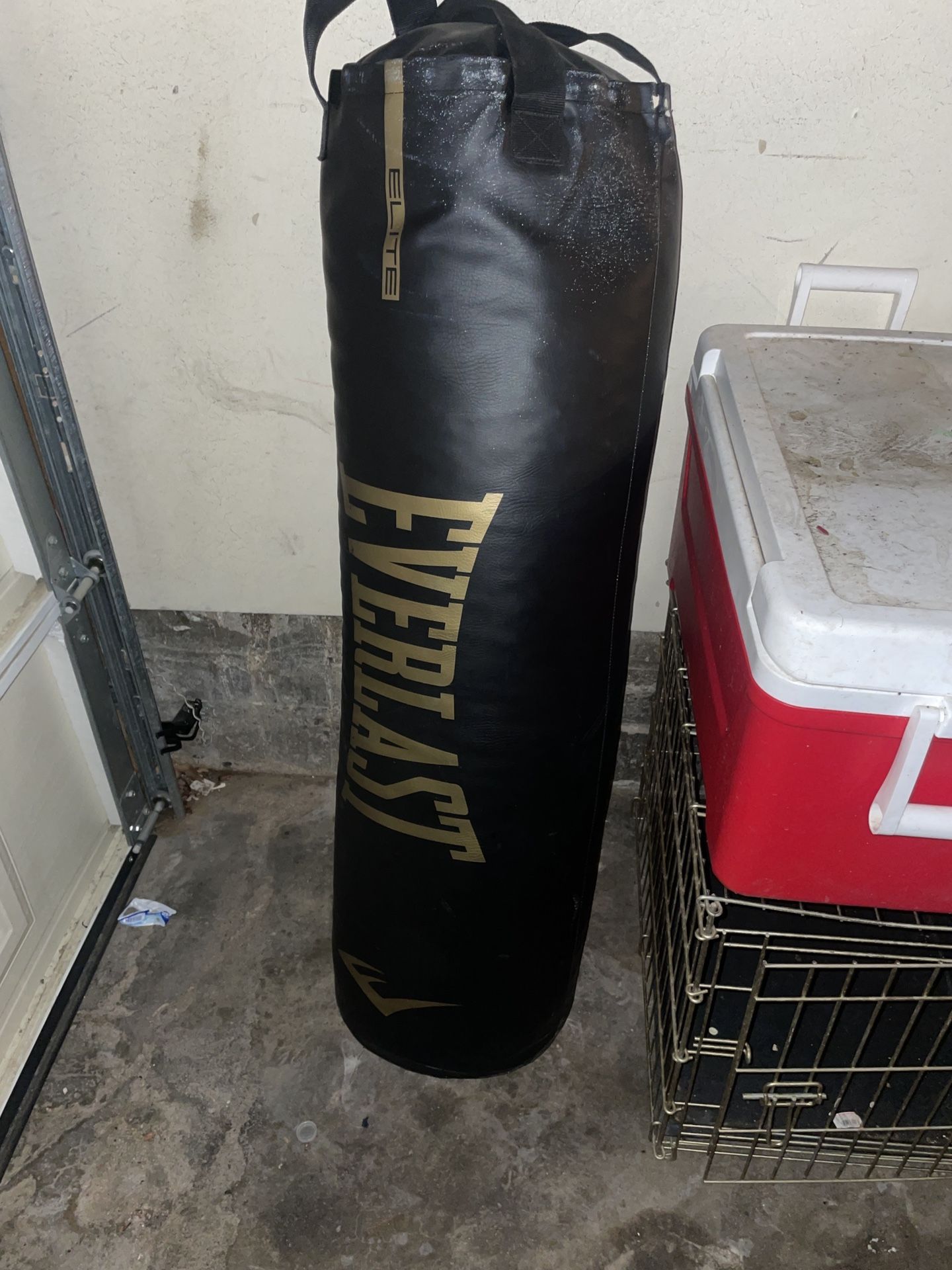 Everlast 100 lb Heavy Punching Bag w/ Chains