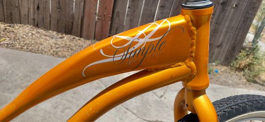 Simple Orange Beach Cruiser