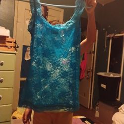 Blue Blouse Size Small