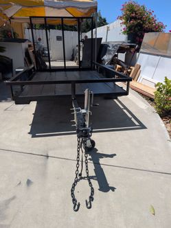 5x8 utility trailer title on hand and bill of sale