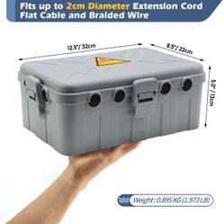 Outdoor Weatherproof Electrical Box Cover