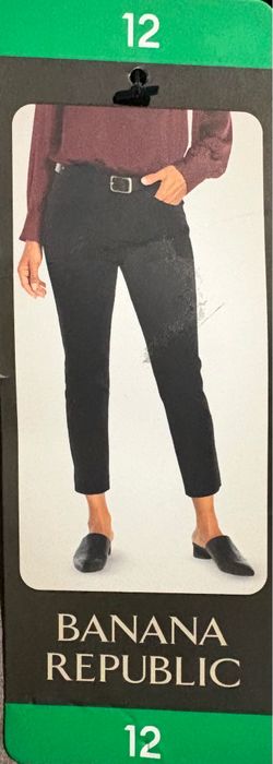 Banana Republic Ladies' Slim Straight Cropped Pants