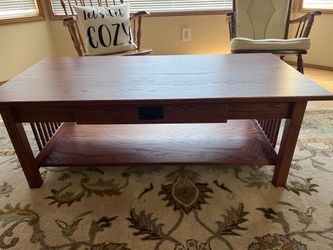 Mission Style coffee table