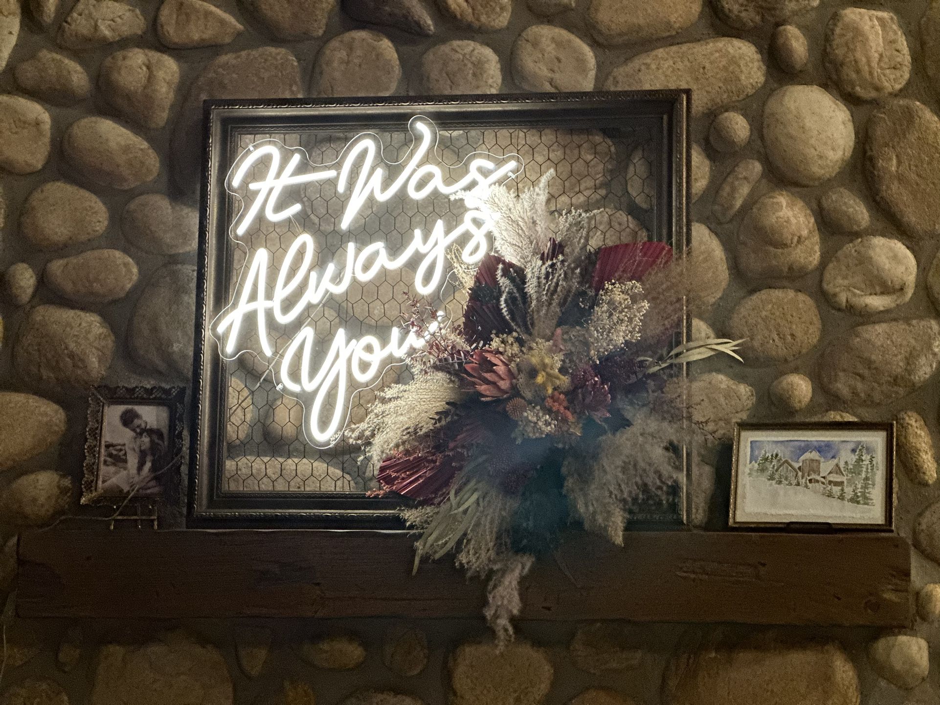 Neon Wedding Sign