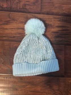 New girl hat light blue