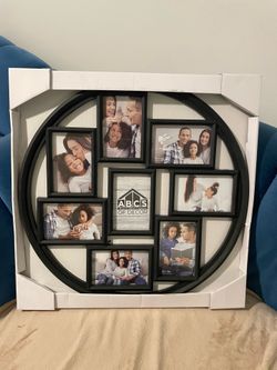 9 Openings Collage Picture Frame Black Family Pictures Wall Decor