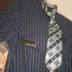 New Shirt With Tie Size 2 XX