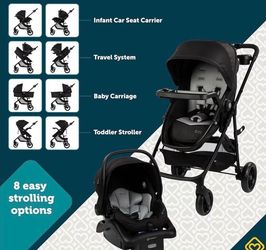 NEW! Safety 1st Grow & Go Flex 8:1 Travel System