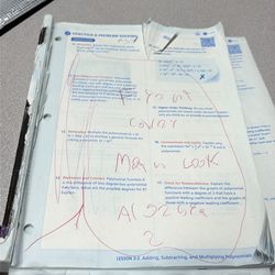 Selling good condition math book