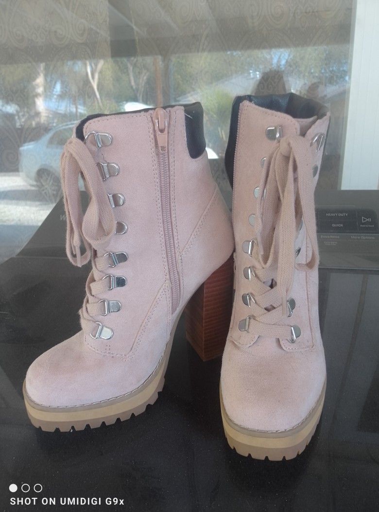 Pink Boots