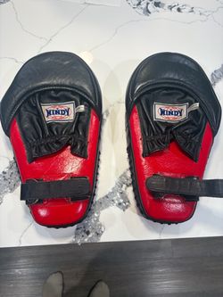Thai punch kick focus mitts pads