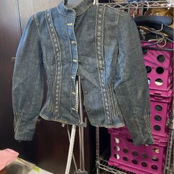 Blue Jean jacket large