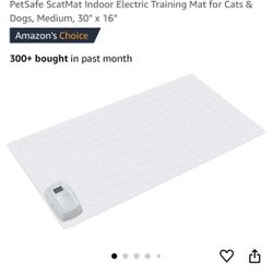 PetSafe ScatMat Indoor Electric Training Mat for Cats & Dogs, Medium, 30" x 16" 