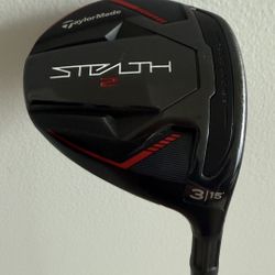 Nice Clean 3 Wood Stealth 2 Golf Club 