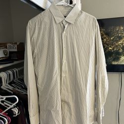 Ferragamo Men’s Dress Shirt (Fits Like XL)