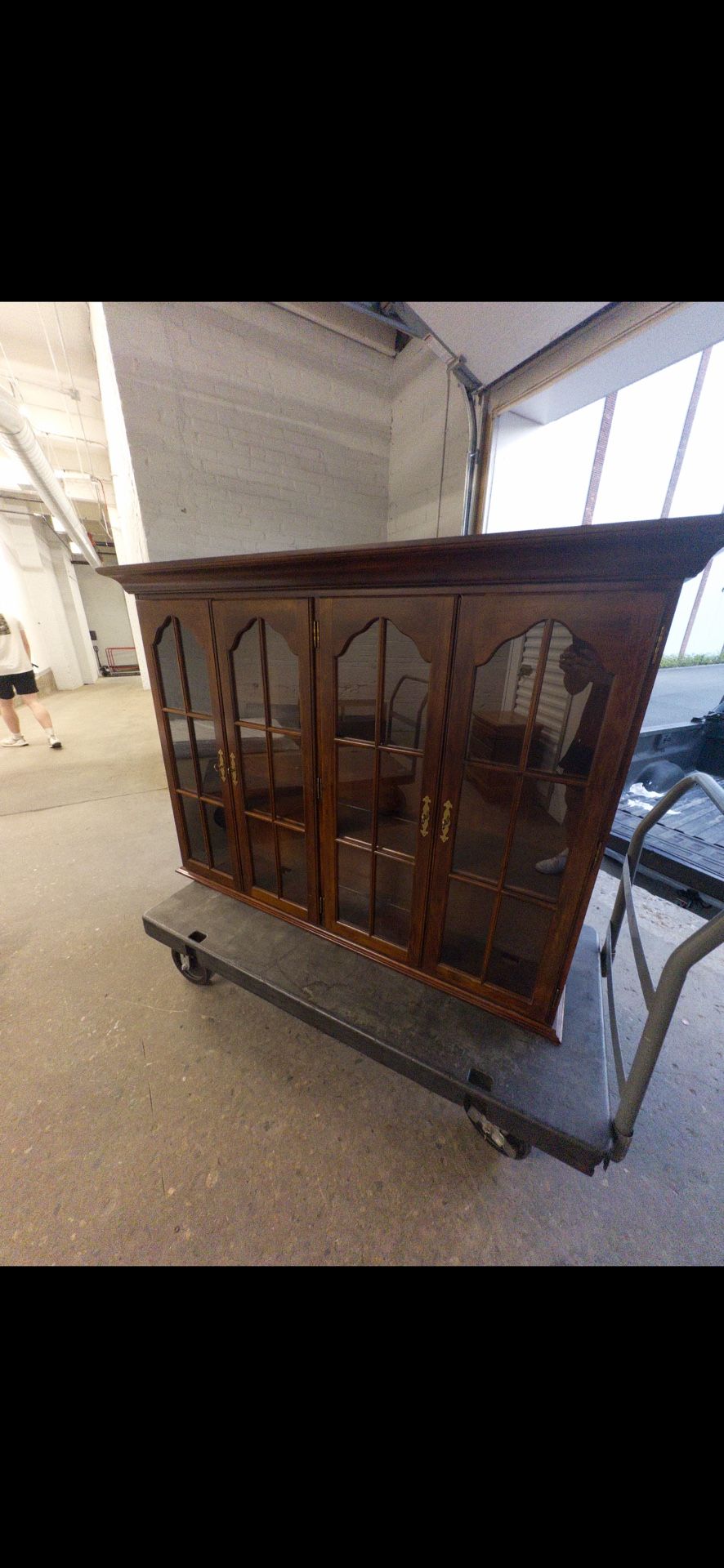 Antique China Hutch Cabinet