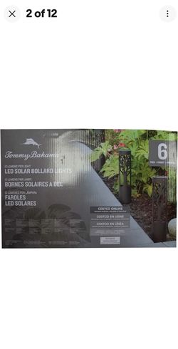 Tommy bahamas 12 lumens per light new led solar