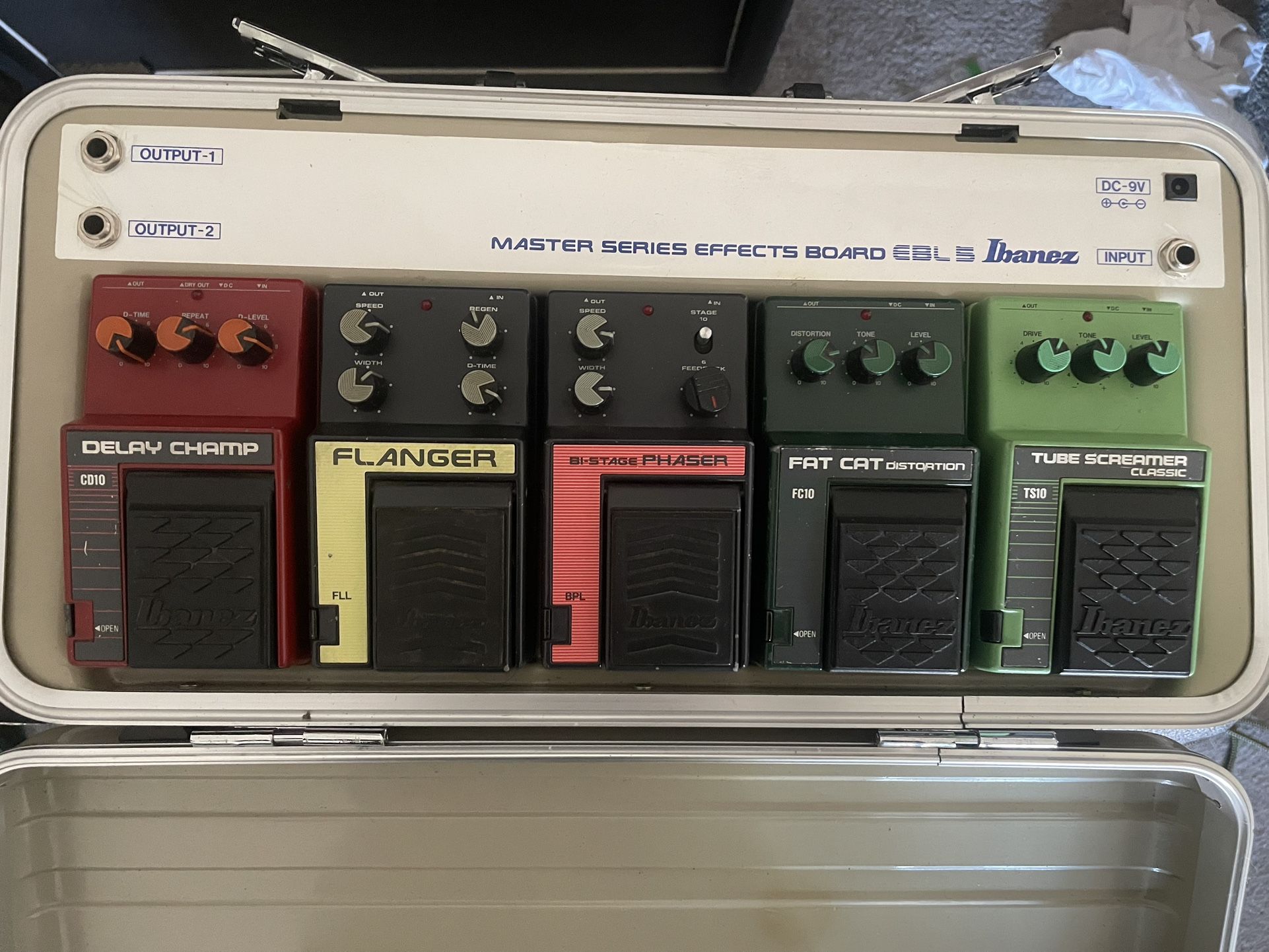Vintage Ibanez Pedal Collection