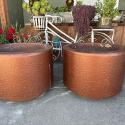 Heavy Duty Commercial Grade Cement Planters!