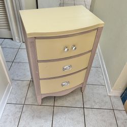 Solid Wood Accent Table 