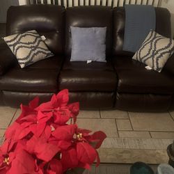 Leather Couch/sofa For Sale