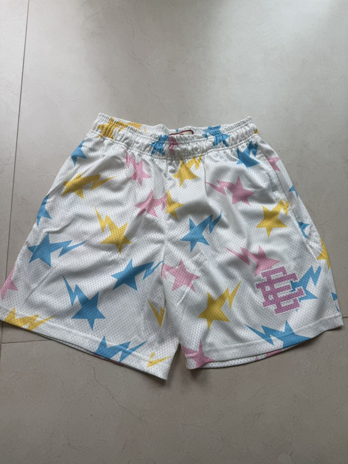 Eric Emmanuel Shorts Bape Collab