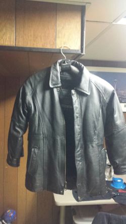 Kid's leather jacket size 12