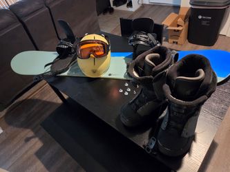 Snowboard and Gear