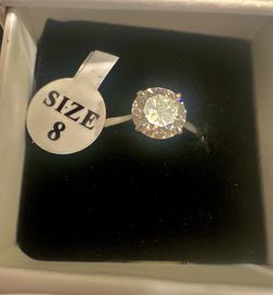 Moissanite Ring 